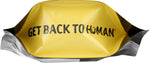 Hu Kitchen vegan dark chocolate cashews nutritional snack bag back view