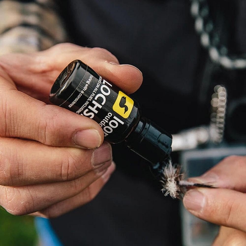 Loon Outdoors Lochsa half ounce bottle silicone based dry fly floatant treatment.