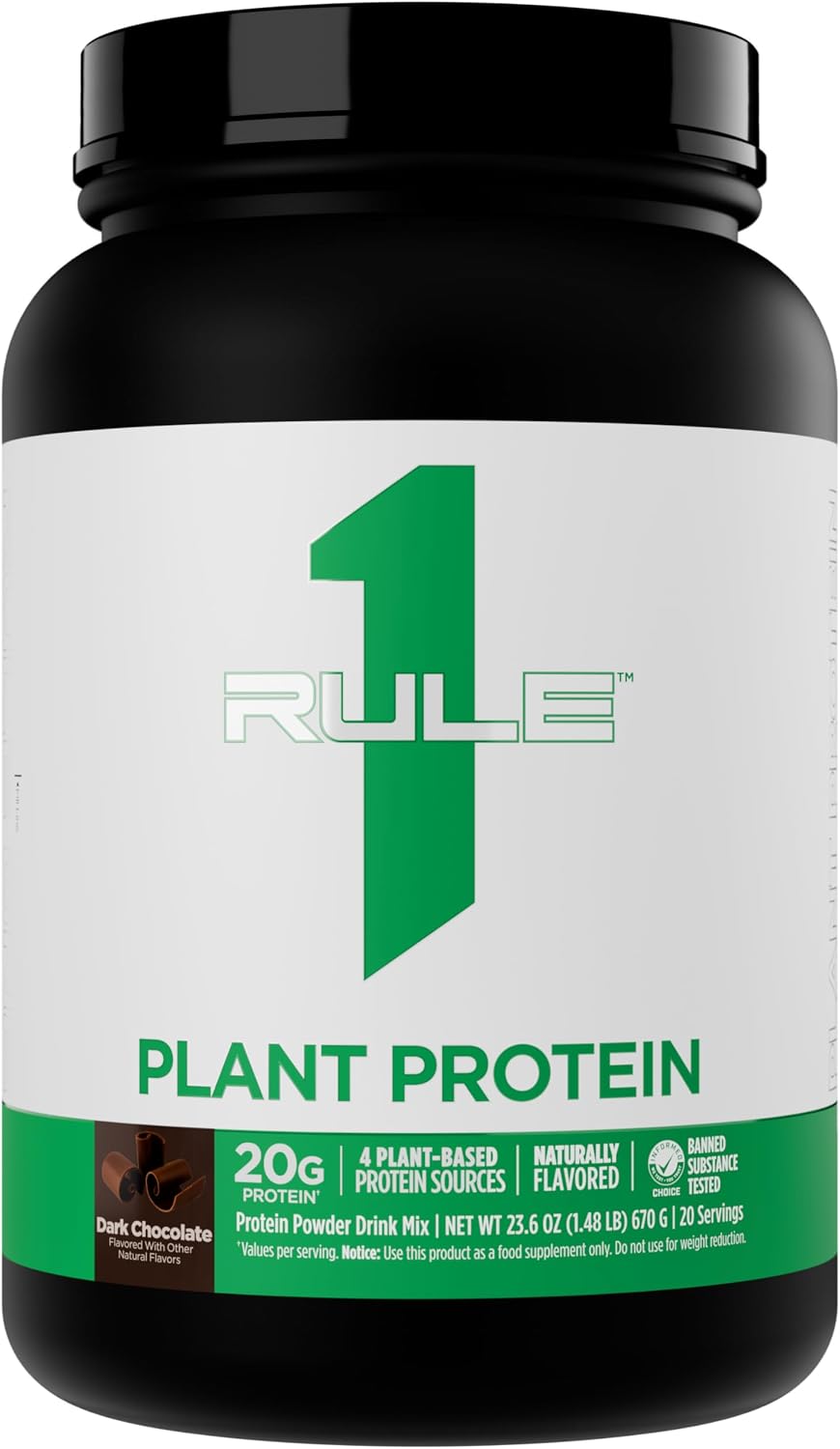 Rule 1 Proteins Plant Protein, Pure Vanilla, 20 Servings | Vegan, Gluten-Free, Dairy Free, & Soy Free Protein Powder with 20g Protein per Serving - Image 10