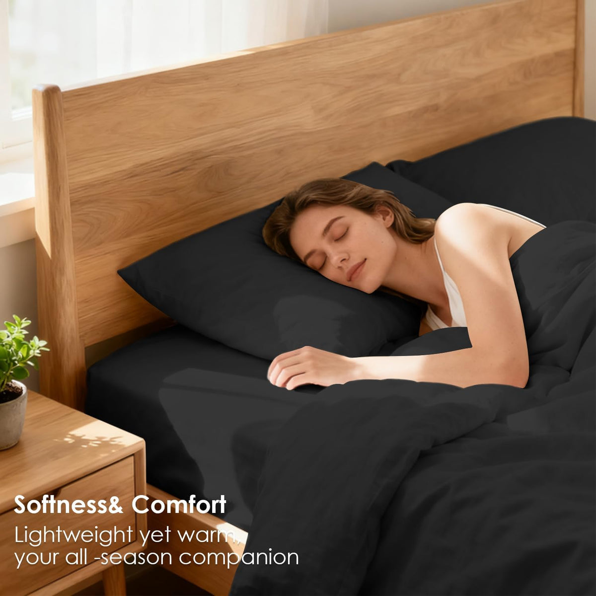 Close-up of CozySmile hydro-brushed microfiber fabric texture