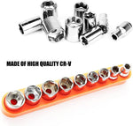 Universal hex shank angle view for power drill compatibility