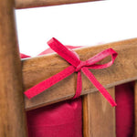 Mrisata Rocking Chair Cushion fabric texture close-up detail