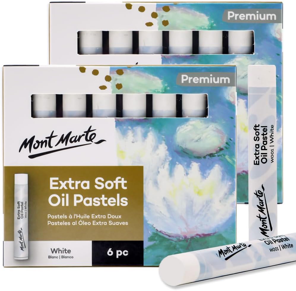 Mont Marte Extra Soft Oil Pastels 39pc, Assorted Bright Colors, Vibrant and Buttery, Versatile Art Pastels for Blending, Layering & Shading, Ideal for Art, Craft, Coloring and Sketching - Image 15