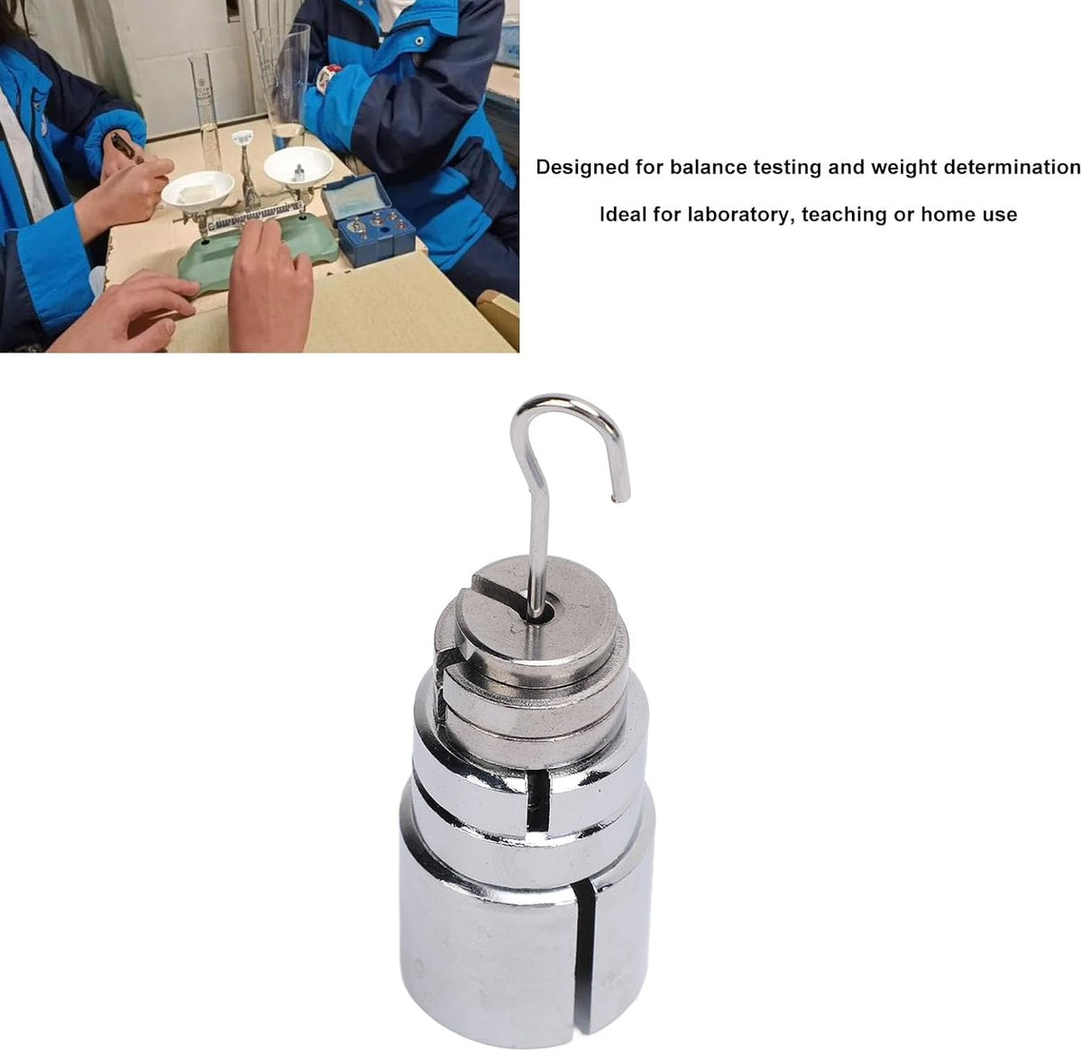 Gowenic chrome plated steel weights in storage box