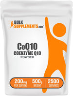 Authentic BulkSupplements imported CoQ10 packaging