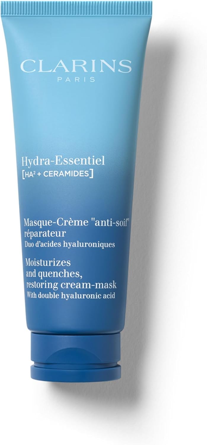 Clarins Hydra-Essentiel face mask front view tube packaging