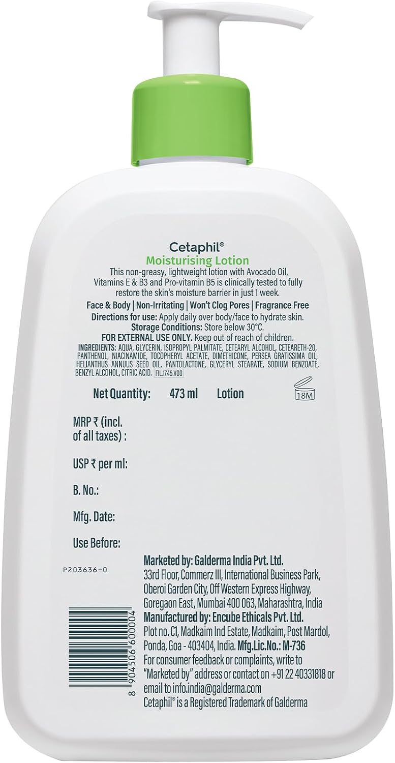 Cetaphil Moisturising Lotion 500ml - Image 10