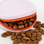WALLFID pet training clicker with blue coiled wrist strap accessory