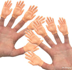 Dr Dingus premium rubber tiny finger hands ten pack front view retail packaging