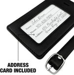 Graphics & More Washington St luggage tag closeup of silver cougar logo