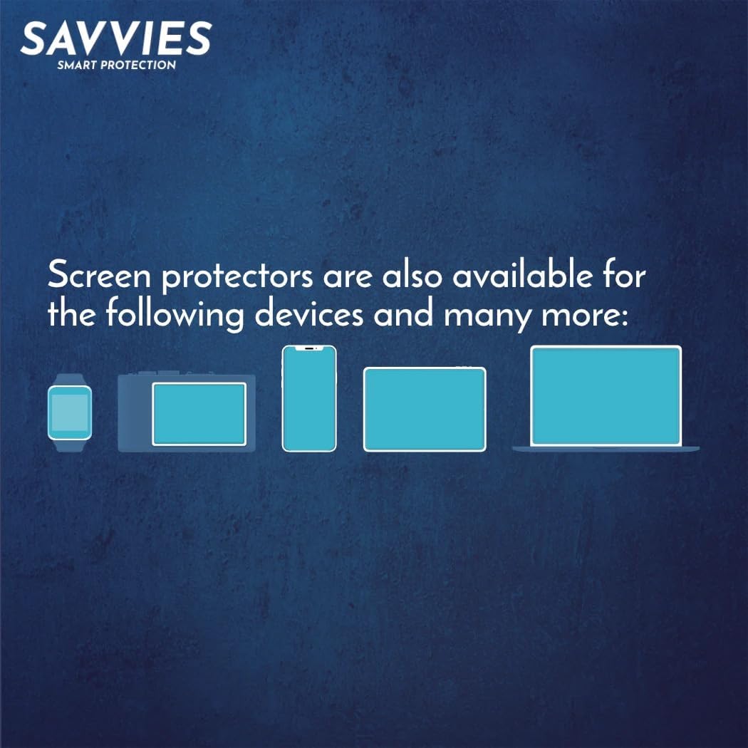 Savvies transparent film layer comparison on smartwatch