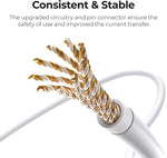 AUVON lead wires paired with reusable velcro cable strap