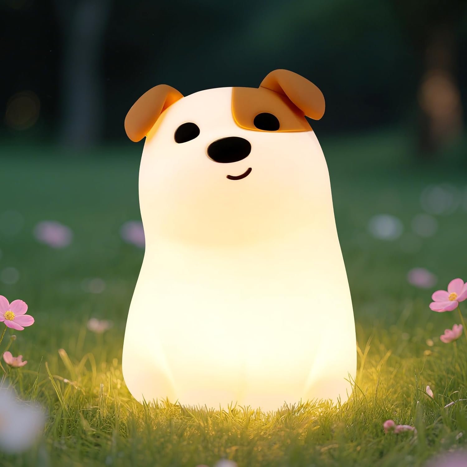 Gefaxi squishy puppy night light front view