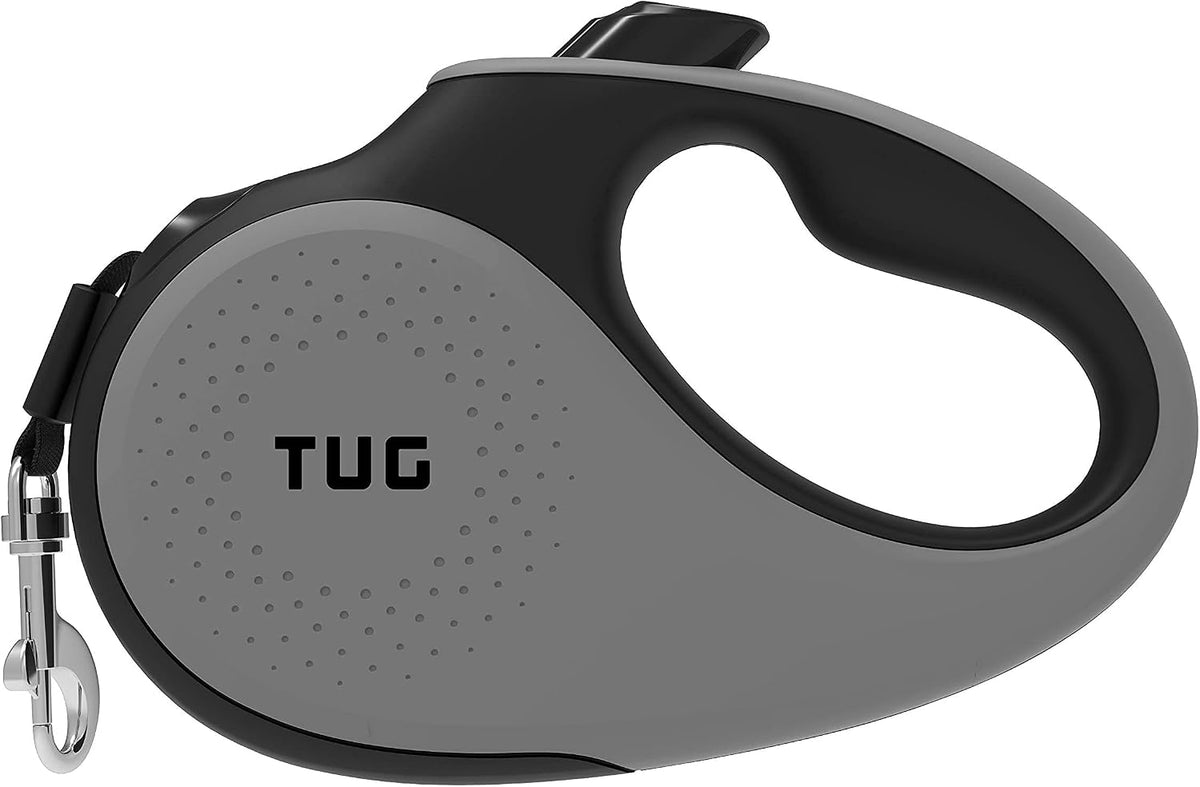 TUG XL Retractable Dog Leash, 26 ft (Extra Large, White/Orange) | 360 degrees Tangle-Free Retraction, 26 ft Tape, Quick Thumb Lock, Anti-Slip Handle, For Dogs Under 110 lbs - Image 13