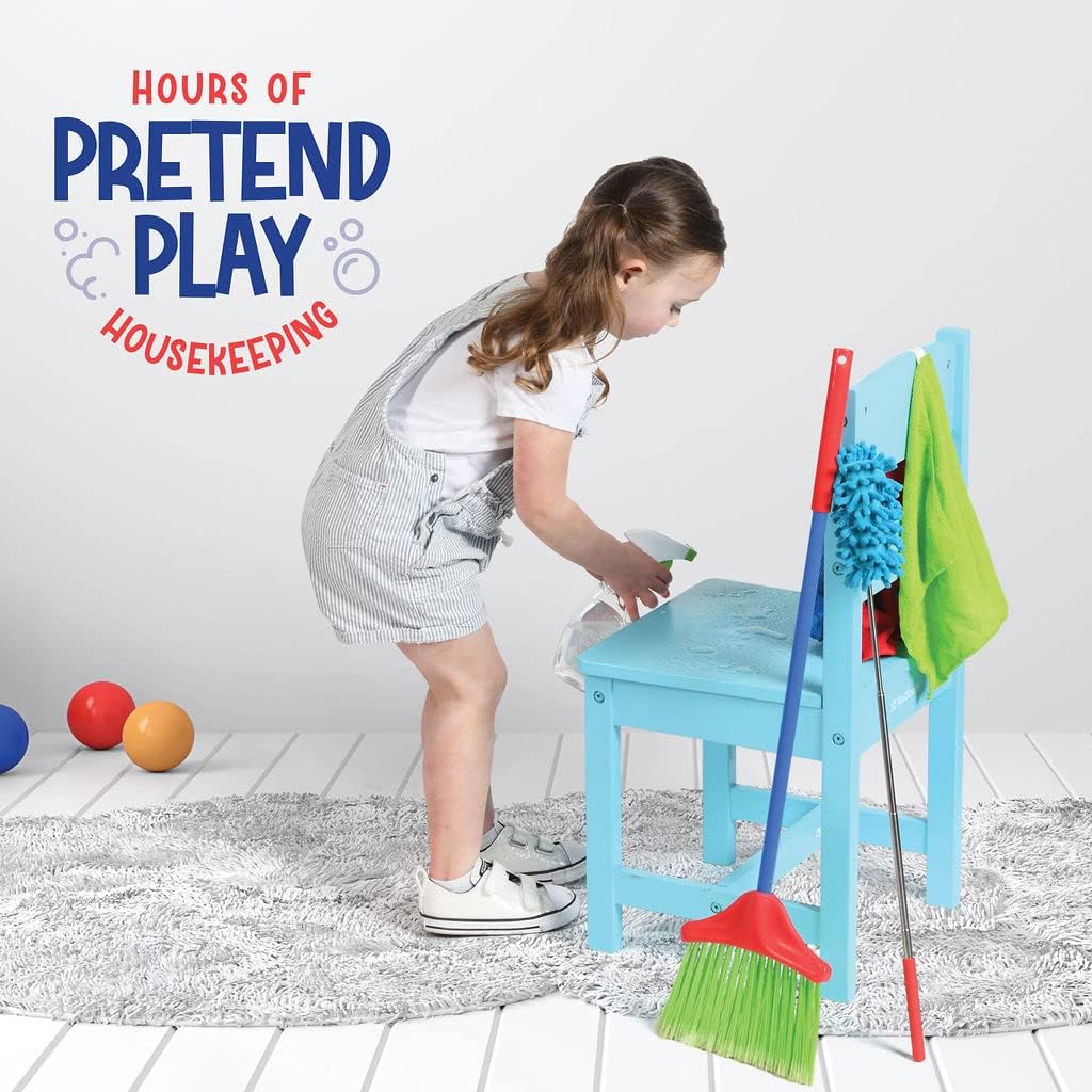 Play22 Kids Cleaning Set 12 Piece - Toy Cleaning Set for Girls & Boys - Image 6