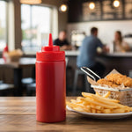 TrueCraftware wide mouth condiment bottles angled display