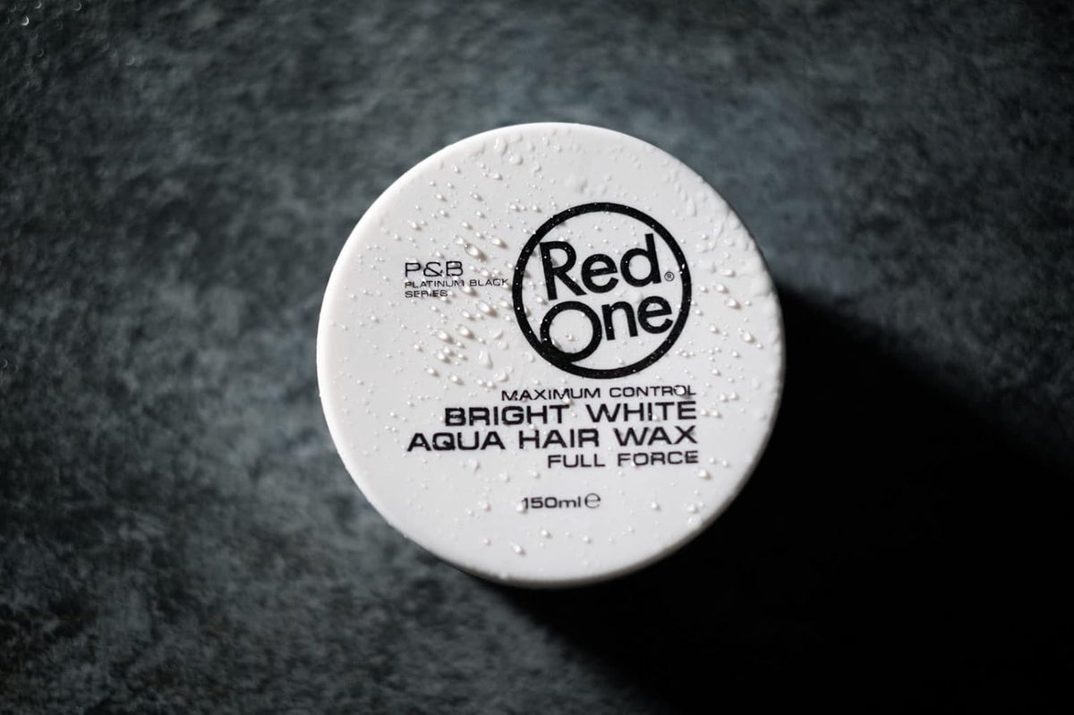 Red One Bright White Aqua Hair Wax 150ml - Image 2