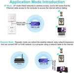 VONETS VAP11G-300 WiFi Bridge 2.4GHz WiFi to Ethernet Convert/WiFi Repeater/Point to Point with RJ45 Male DC/USB Powered for PLC IP Camera Printer Medical Devices Network Devices - Image 6