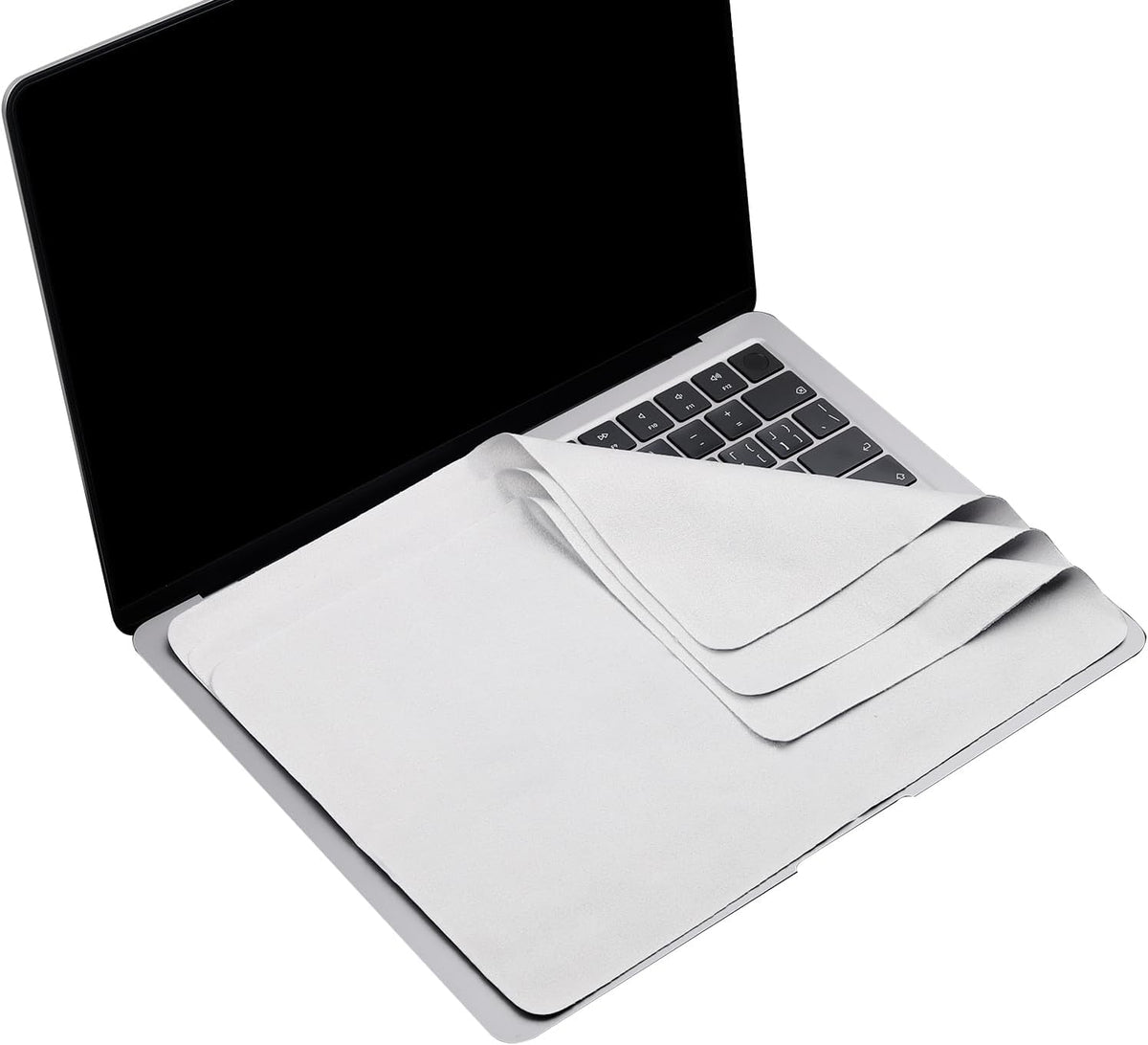2 Pack Microfiber Liner Cleaning Cloth Screen Keyboard Imprint Protection for MacBook Neo/Pro/Air 13" 14" (2018-2026), MacBook Neo 13/MacBook Air 13 M4 M3 M2 M1/MacBook Pro 14 (M5- M1) Accessories - Image 13