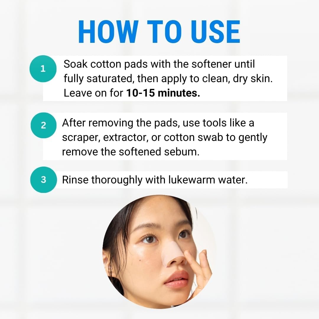 Detailed shot of the Jumiso contour pads and extraction swabs included in the kit