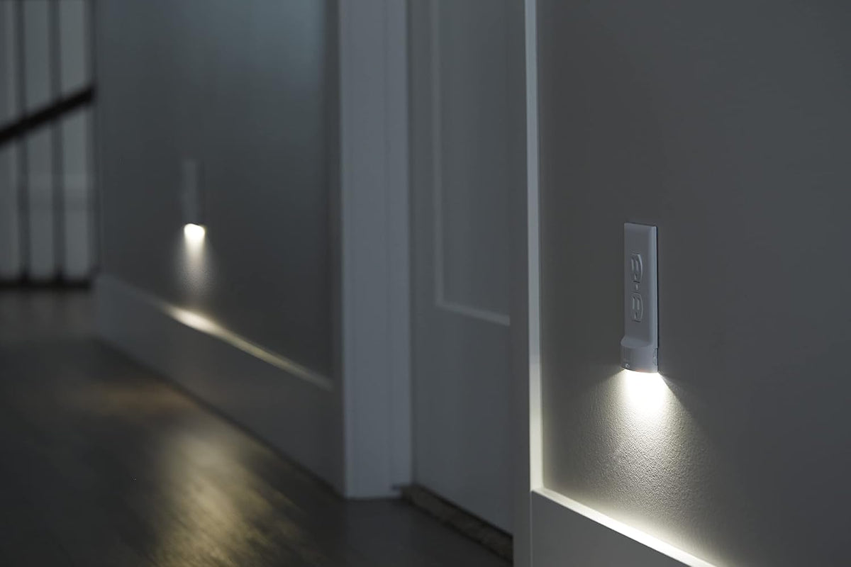 SnapPower motionlight light almond color variant side angle