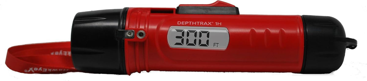 HawkEye DT1H handheld depth finder front view