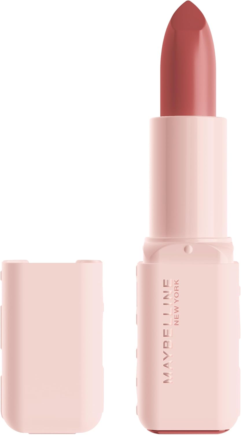 MAYBELLINE Serum Lipstick, Hydrating Lip Makeup with 8HRs of Lip Plumping Moisture with Hyaluronic Acid + Oil Blend, Wild Card (Midtone Red Matte) - Image 15