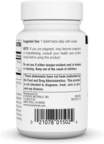 Source Naturals astaxanthin supplement facts nutrition label detail