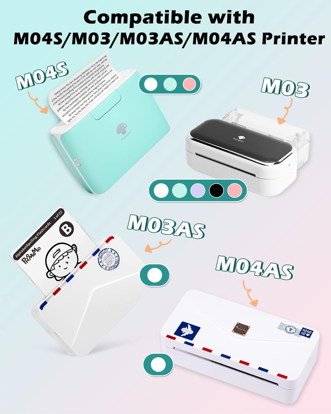 Creative journaling and labeling application using Phomemo paper