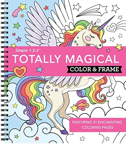 Color & Frame - Totally Magical (Coloring Book) - Image 2