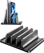 Vaydeer vertical laptop stand front view organizer