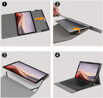 Fintie Surface Pro case magnetic closure detail