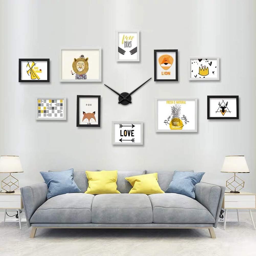 AILILIFE large DIY clock movement mechanism displaying hour hand and minute hand lengths