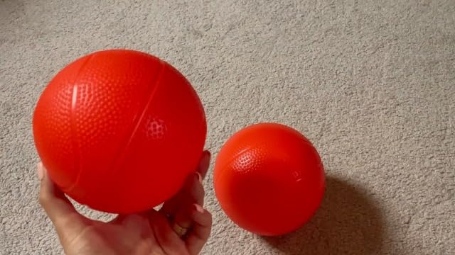 Durable rubber construction of Botabee basketball for kids