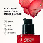 Haruharu Wonder Rose PDRN Soothing Serum 30ml bottle with Azelaic Acid for redness relief