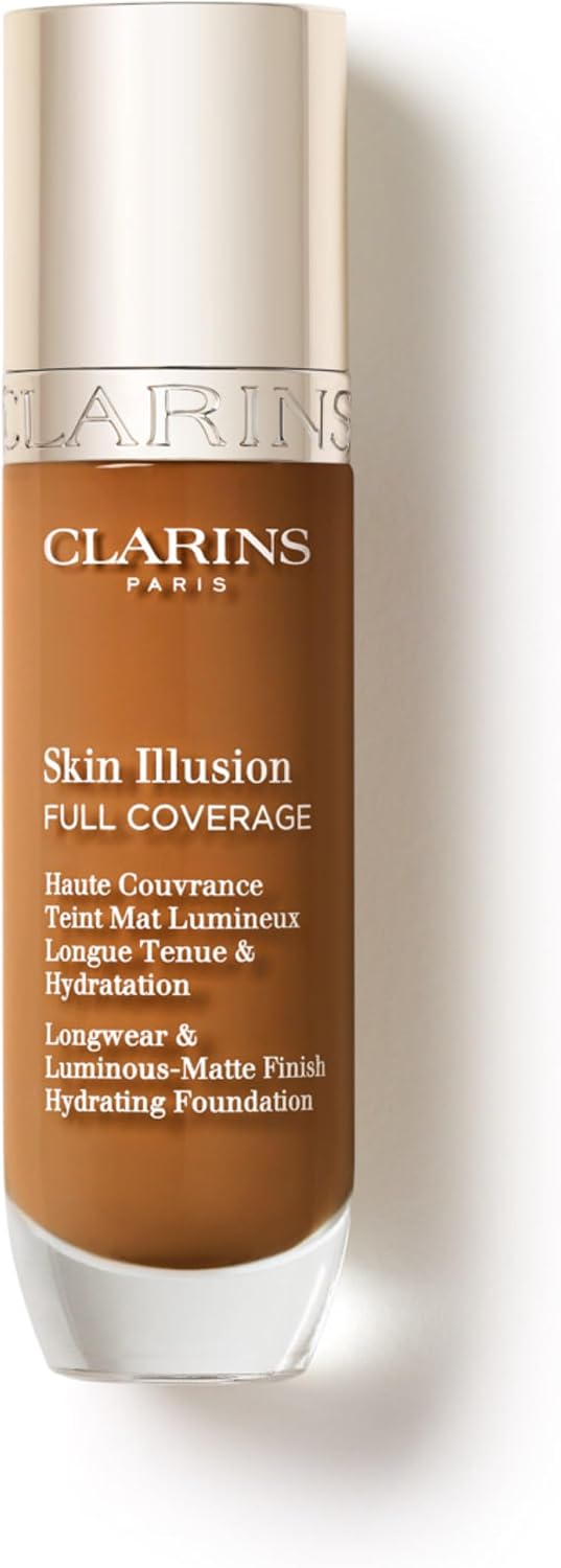 Clarins Skin Illusion Full Coverage Foundation front view bottle