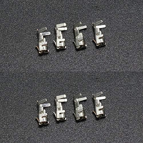 Davitu 100pcs JST ZH female crimp terminal pins front view