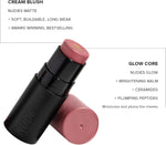 Nudestix Nudies Matte Glow Core product container and cap