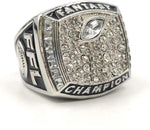 Custom Fantasy Football Championship Silver Gold Rings Trophy Prize No Years - Image 9