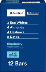 RXBAR Protein Bars, Protein Snack, Snack Bars, Blueberry, 22oz Box (12 Count) - Image 1