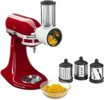 KitchenAid Plastic Fresh Prep Slicer/Shredder Attachment, (Multicolour, White) - Image 1