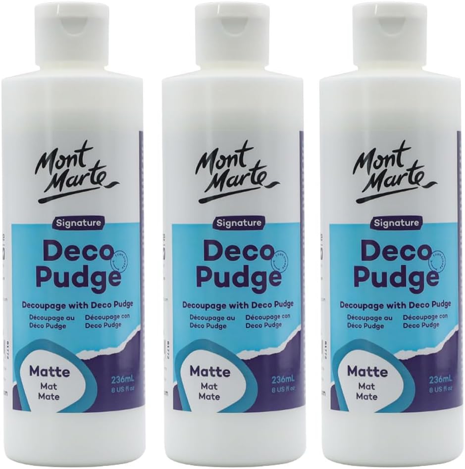 Mont Marte art and craft medium bottle studio shot