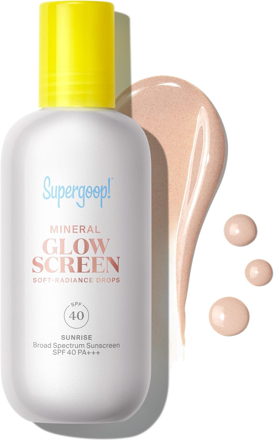 Supergoop! Glowscreen Soft-Radiance Drops Mineral SPF 40-1.7 fl oz - Visibly Illuminates, Smooths, Evens Skin & Blurs Pores Instantly - All Skin Types - Image 9