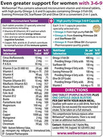 Wellwoman Plus tablets and capsules side by side