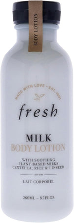 Fresh Milk Body Lotion 8.8 Fluid Ounce bottle front view authentic import