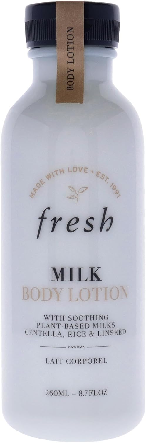 Fresh Milk Body Lotion 8.8 Fluid Ounce bottle front view authentic import