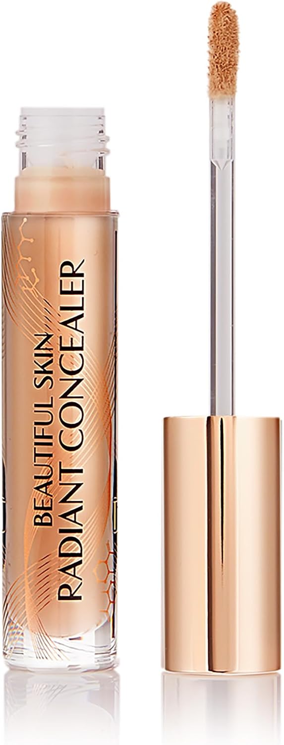 Charlotte Tilbury Beautiful Skin Concealer - Under Eye Concealer & Color Corrector for Dark Circles - Hydrating, Medium-Buildable Coverage with a Radiant, Natural-Looking Finish - Image 15