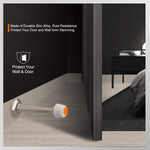 Kovosch door protector installed on baseboard