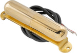 Musiclily Artec LSA70 gold pickup close up on polepieces
