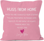 Funny Text Your Mom Throw Pillow Covers 18x18, College Dorm Room Classroom Decorative Square Pillow Cases, Have Fun Go to Class Decor Pillowcases, Back to School Gifts - Image 14